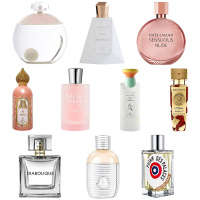 Избранные косметические ароматы: пудра, помада, крем